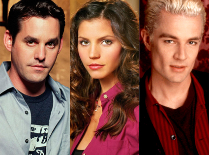 Nicholas Brendon, Charisma Carpenter, James Marsters, Buffy