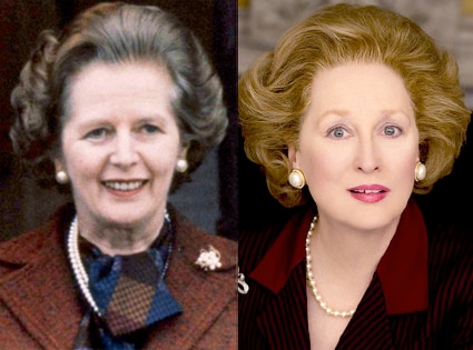 Meryl Streep as Margaret Thatcher from Stars Playing Real People | E! News