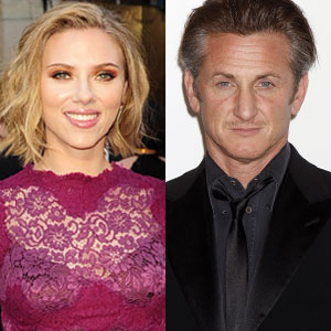 Sean Penn and Scarlett Johansson Get Flirty During Dinner...Again! - E ...