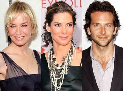 Bradley Cooper, Renee Zellweger, Sandra Bullock