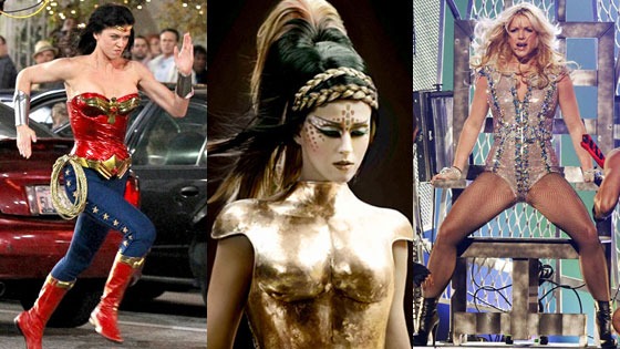 Adrianne Palicki, Katy Perry, E.T. Video, Britney Spears