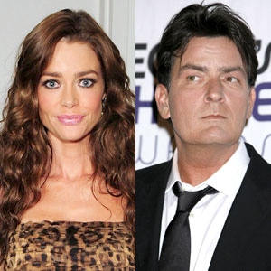 Denise Richards, Charlie Sheen