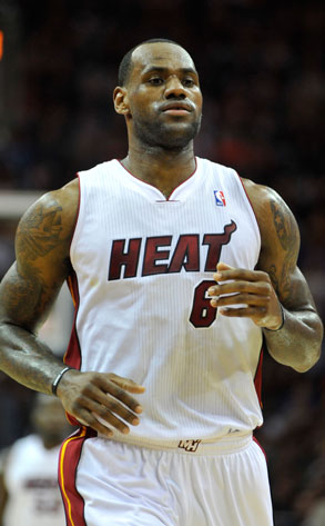 lebron james hot ones