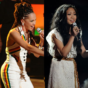 American Idol, Naima Adedapo, Thia Megia