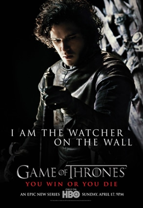 Game of Thrones, Kit Harington, Poster