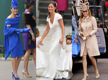 Royal wedding fashion: Tara Palmer-Tomkinsons matchy 