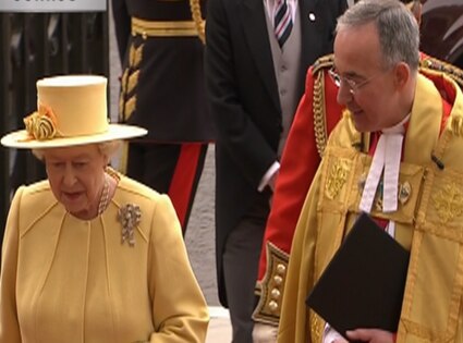 Queen Elizabeth II from Royal Wedding: VIP Arrivals | E! News