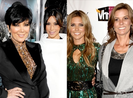 Kris Jenner, Kim Kardashian, Audrina Patridge, Lynn Patridge