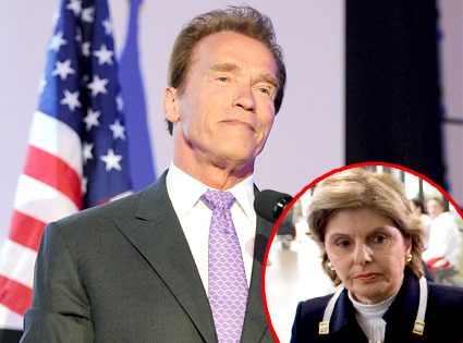 Arnold Schwarzenegger, Gloria Allred