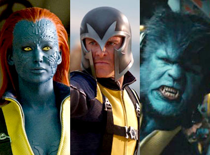 X-Men: First Class—Meet the Mutants! - E! Online - UK