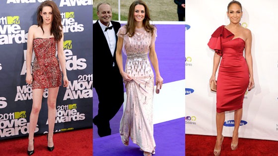 Kristen Stewart, Catherine, Duchess of Cambridge, Jennifer Lopez