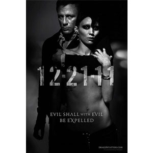Daniel Craig, Rooney Mara, The Girl with the Dragon Tattoo poster