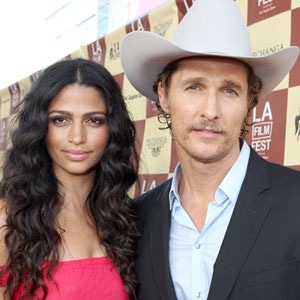 Matthew McConaughey, Camila Alves