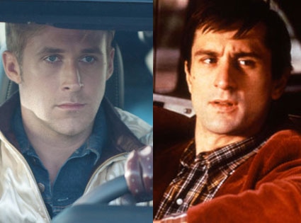 Ryan Gosling, Drive, Robert De Niro, Taxi Driver