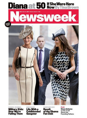 Princess Diana, Duchess Catherine, Kate Middleton, Newsweek Cover