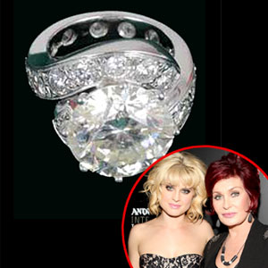 sharon osbourne diamond ring