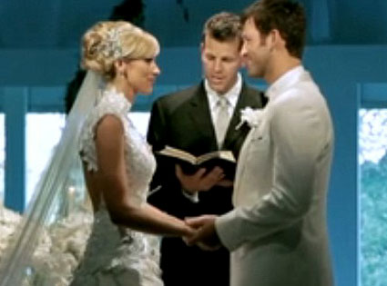 The Cheese-tastic Wedding Video Tony Romo and Candice Crawford Didn't ...