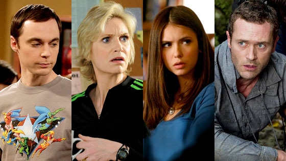 Jim Parsons, The Big Bang Theory, Jane Lynch, Glee, Nina Dobrev, The Vampire Diaries, Jason O'Mara, Terra Nova
