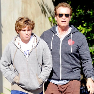 Christopher Schwarzenegger, Arnold Schwarzenegger