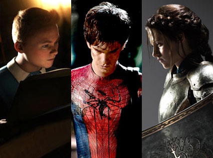 Snow White and the Huntsman, Spiderman, The Adventures of Tintin