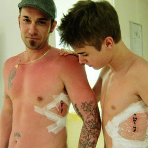 татуировки отец и сын фото
