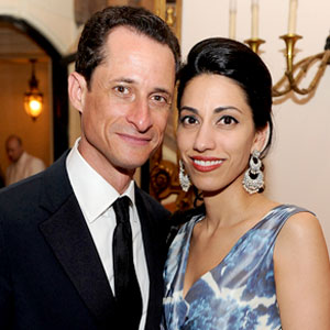 No Love Lost as Anthony Weiner & Wife Huma Have a Happy Fourth