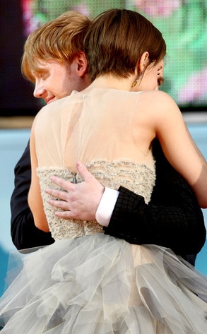 Rupert Grint Emma Watson From Harry Potter Red Carpet