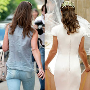 What A Bum Mer Pippa Middletons Wedding Day Rump Is The Subject Of 