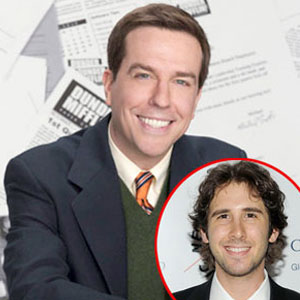 Josh Groban Cast as Ed Helms' Brother on The Office - E! Online