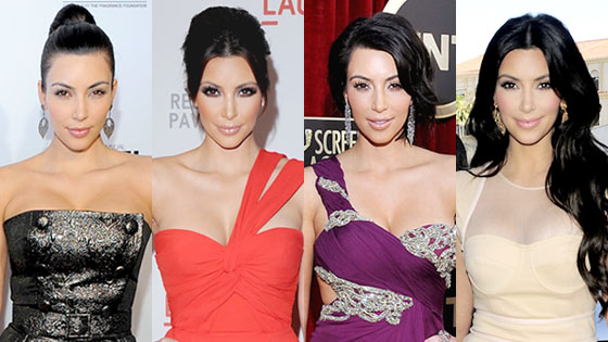 kim kardashian's wedding hair which 'do should she rock