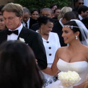 Kim Kardashian, Kris Humphries Wedding Video Screen Grabs