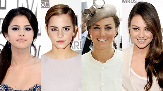 Selena Gomez, Emma Watson, Kate Middleton, Mila Kunis, Queens of Summer