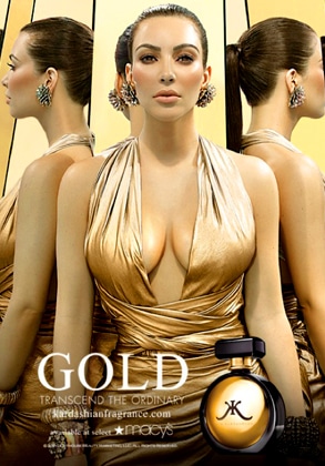Kim Kardashian, Gold Ad
