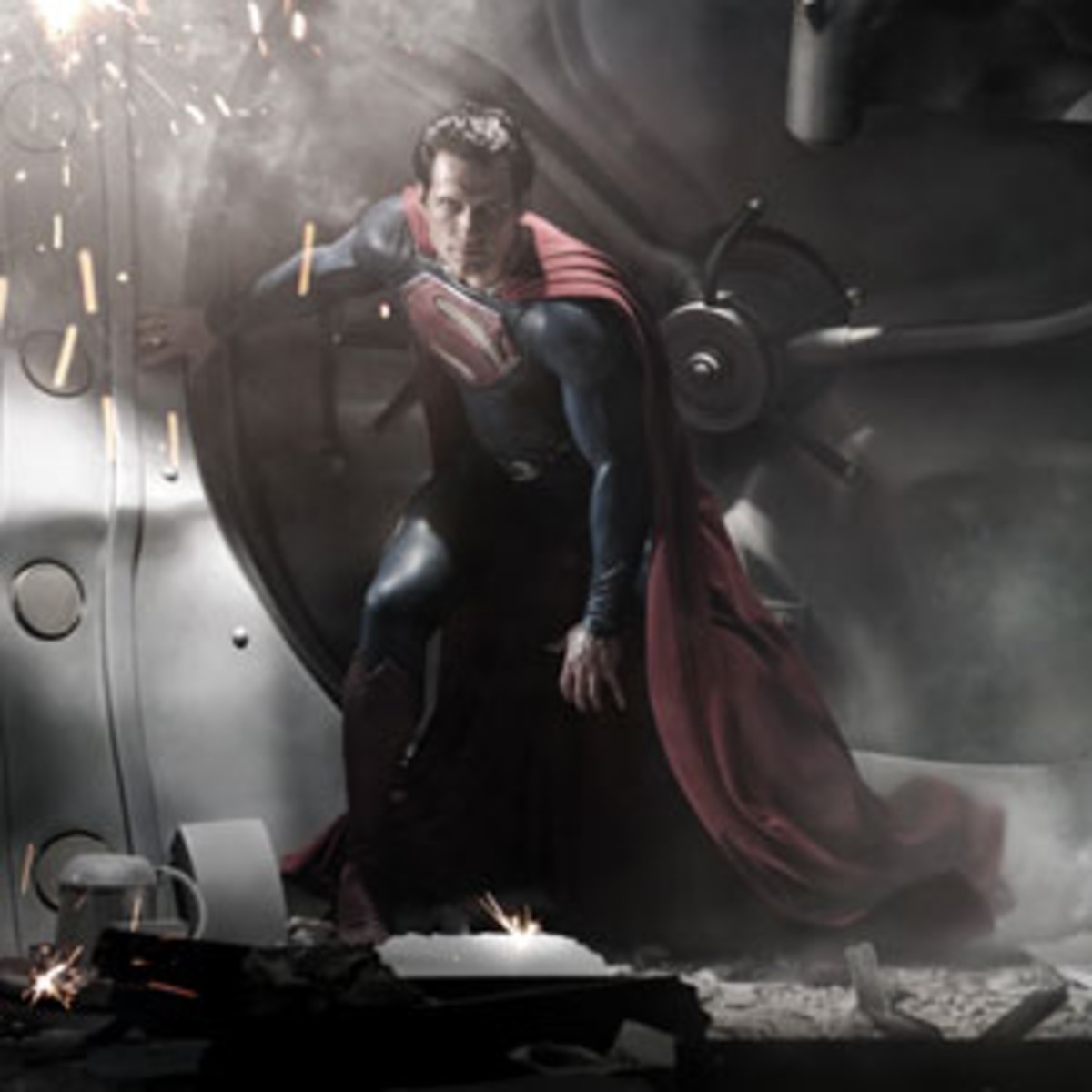 First Look: New Superman Movie Costume Revealed! - E! Online
