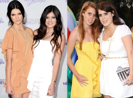 Kendall Jenner, Kylie Jenner, Beatrice, Eugenie