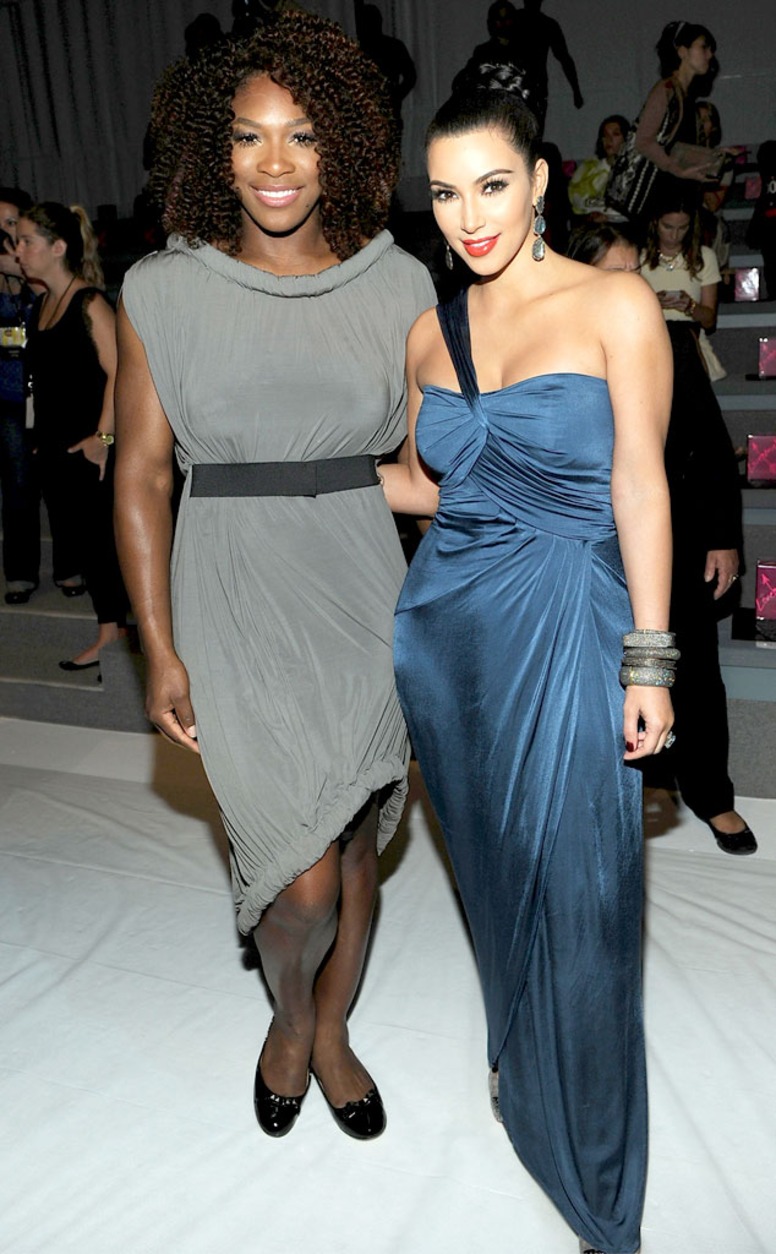 Serena Williams, Kim Kardashian