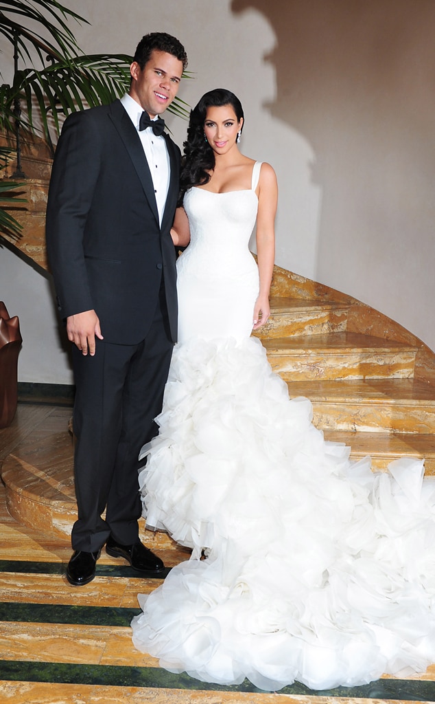 Kim kardashian style wedding dress best sale