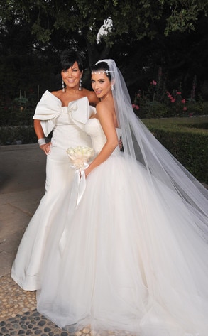 Mother-Daughter Moment from Kim Kardashian's Wedding Album | E! News