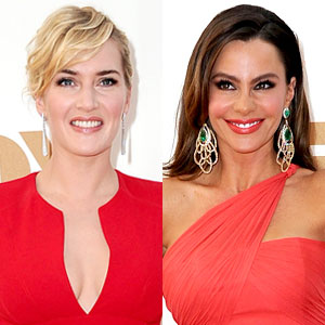 Emmys Red Carpet Trend Stars Are Still Seeing Red! E! Online(01)