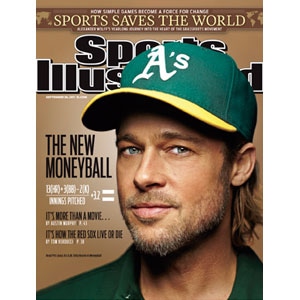 Brad Pitt, Sports Illustrated Cover