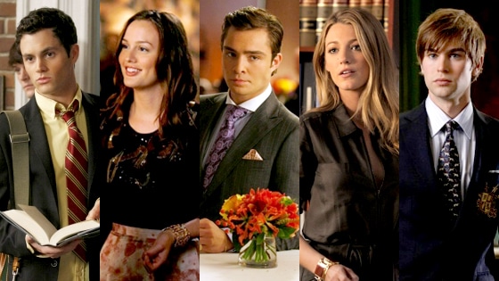Penn Badgley, Leighton Meester, Ed Westwick, Blake Lively, Chace Crawford