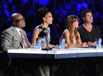 X Factor, L.A. Reid, Nicole Scherzinger, Paula Abdul, Simon Cowell