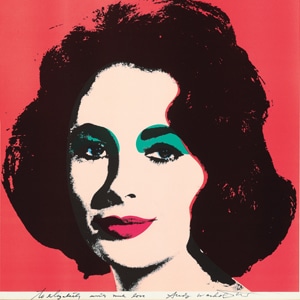 Elizabeth Taylor, Andy Warhol
