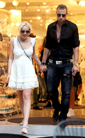 Lindsay Lohan and Designer Philipp 