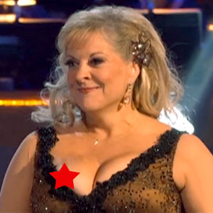 Nipplegate Redux Nancy Grace S Dwts Wardrobe Malfunction Promps