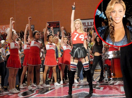 GLEE, Heather Morris, Beyonce