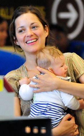 Adorable Baby Alert Marion Cotillard Cuddles With Her Cutie E Online Adorable Baby Alert Marion Cotillard Cuddles With Her Cutie E Online