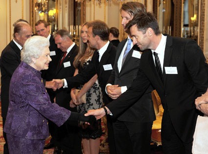 Hugh Jackman, Queen Elizabeth II