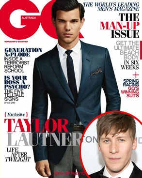 Taylor Lautner, GQ Australia, Dustin Lance Black