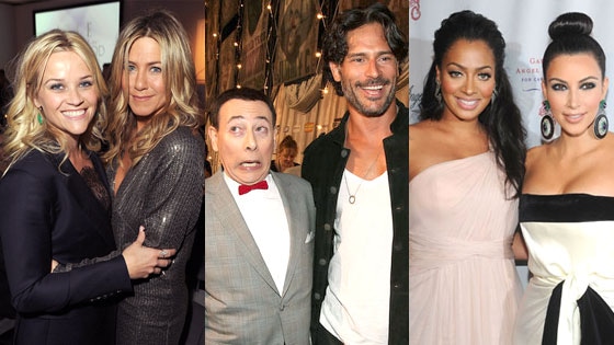 Reese Witherspoon, Jennifer Aniston, Paul Reubens, Pee Wee, Joe Manganiello, La La Anthony, Kim Kardashian